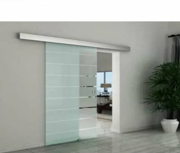 یراق درب ریلی شیشه ای