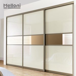 مکانیزم تاپ لاین توکار اسلیم 3 درب ملونی