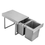 سطل زباله ریلی 16 لیتری اکونومی(دو مخزنه)