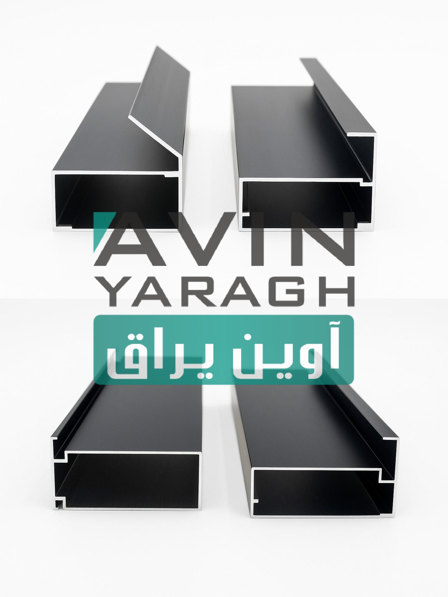 شاخه پروفیل درب فریم لس شیشه ای اکونامی شاخه پروفیل درب فریم لس شیشه ای اکونامی