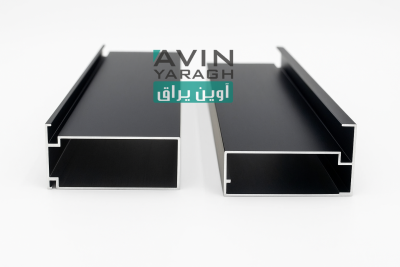 پروفیل درب فریم لس شیشه ای