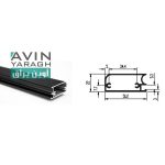 پروفیل عمودی درب کابینت و کمد برتیش فانتونی