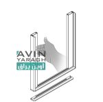 درب شیشه ای مدل آمریکن برند فانتونی