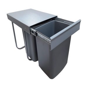 خرید سطل زباله ریلی 16 لیتری اکونومی(دو مخزنه)