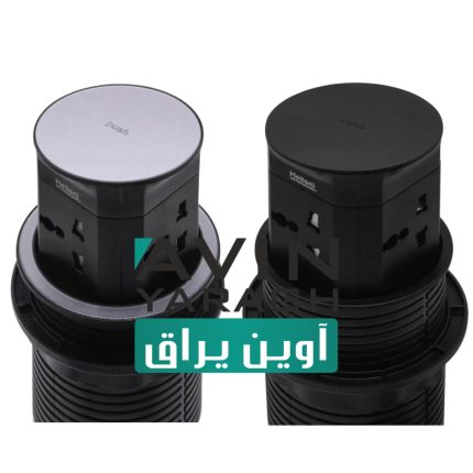 پریز توکار آسانسوری Universal ملونی(کد 10154 و 10156)_آوین یراق