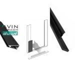 پروفیل شیشه‌ خور مدل اسپانیش فانتونی