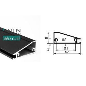پروفیل شیشه خور اسپانیش فانتونی