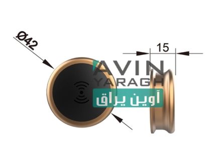 ابعاد قفل دیجیتال استخری مدل دستبندی برند بلو