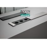 پریز توکار کشویی یک طرفه فانتونی(کد N424 و N425)-آوین یراق