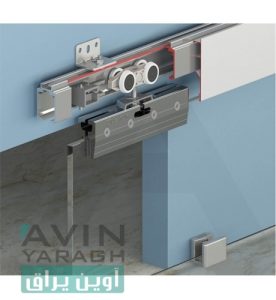 درب شیشه ای ریلی آرامبند-آوین یراق