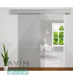مکانیزم تک درب ریلی شیشه ای آرام بند آلباتور(کد 9900)-آوین یراق
