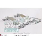 یراق آلات مکانیزم درب کشویی آویز از بغل آلباتور-آوین یراق