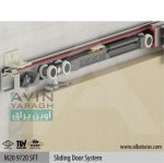 مکانیزم درب کشویی دو طرف آرام بند 120 کیلو آلباتور-آوین یراق