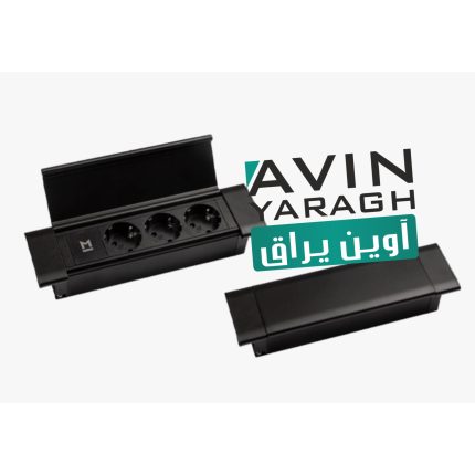 پریز توکار سه سوکته اسلیم ملونی