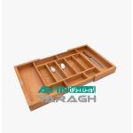 جا قاشقی چوبی قابل رگلاژ یونیت 90-60 آلبا-آوین یراق