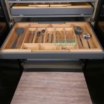 جا قاشقی چوبی رگلاژی یونیت 90-60 آلبا-آوین یراق