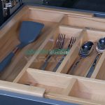 نظم دهنده کشو چوبی قابل رگلاژ یونیت 90-60 آلبا-آوین یراق