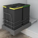 سطل زباله کابینتی ریلی اکو پلاتین مدل 3634