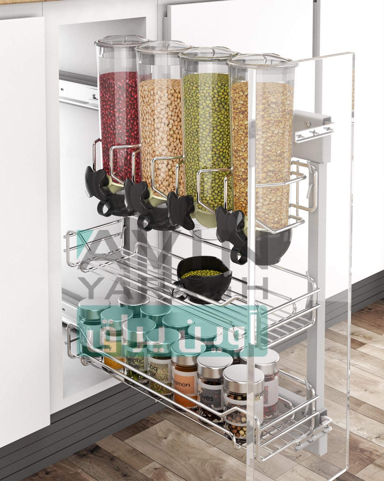 جا حبوبات ریلی شیردار پلاتین-آوین یراق جا حبوبات ریلی شیردار پلاتین-آوین یراق