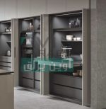 مکانیزم درب پاکت دُر چوبی سه فریم فانتونی-آوین یراق