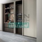 مکانیزم درب لولایی پاکت دُر چوبی سه فریم فانتونی-آوین یراق