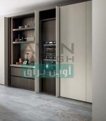 مکانیزم درب لولایی پاکت دُر چوبی سه فریم فانتونی-آوین یراق