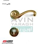 دستگیره درب رزت مدل LX009 طلایی برند 3A-آوین یراق
