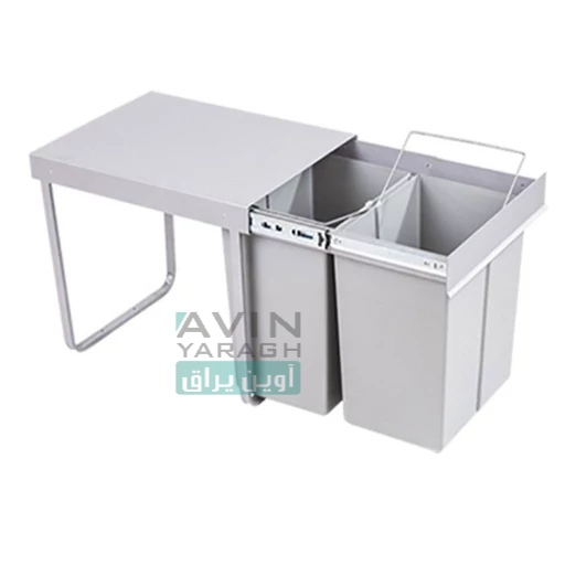 انواع سطل زباله کابینتی-آوین یراق