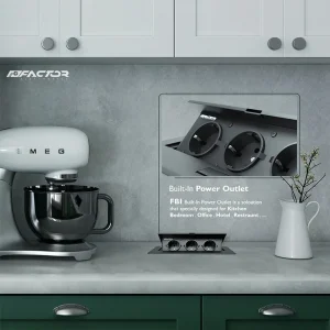 پریز توکار 3 سوکت 